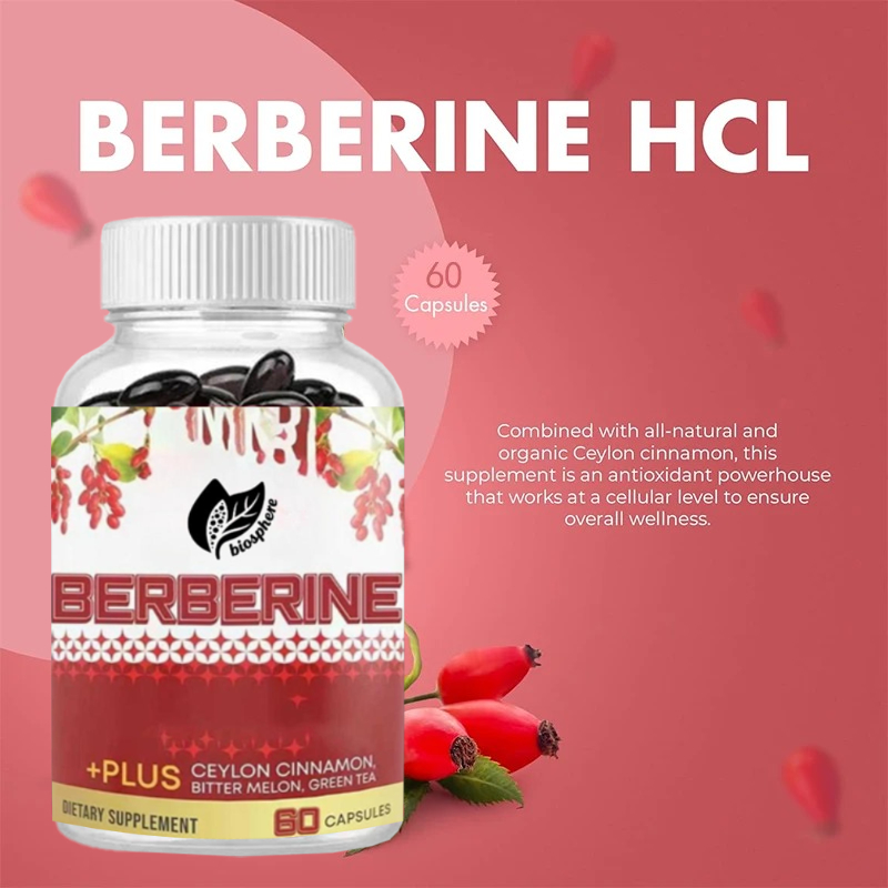 Berberine HCL 1200mg, Containi - Berberine Hcl Capsule review and price