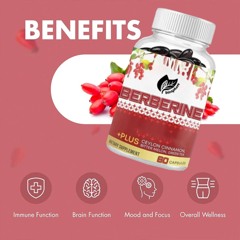 Berberine HCL 1200mg, Containi - Berberine Hcl Capsule review and price