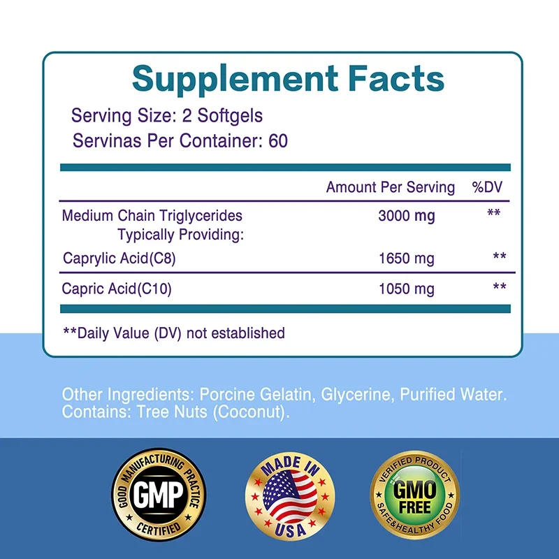 Keto MCT Oil 3000 Mg Capsules  - Mct Oil Coconut review and price