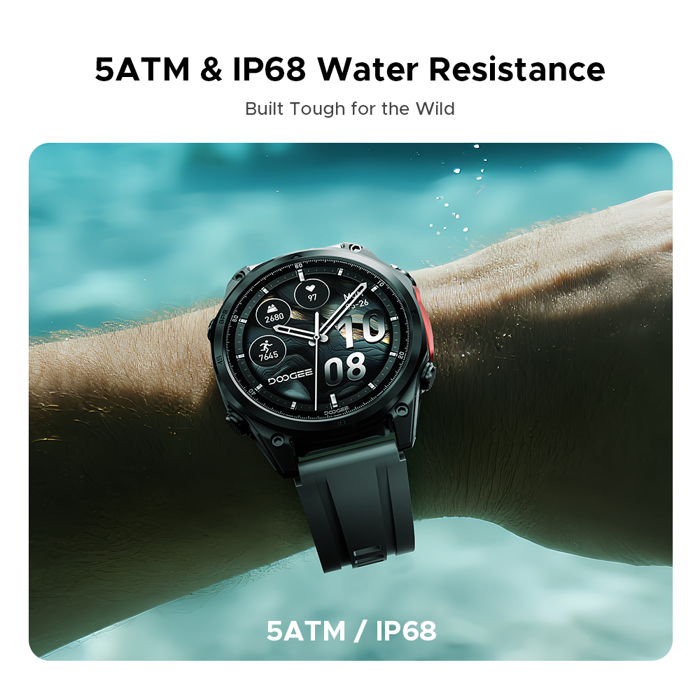 DOOGEE ANYWISE W1 PRO Smartwat - Nutrition Gym review and price