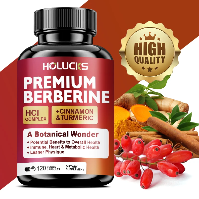 Holucks Premium Berberine HCl  - Berberine Hcl Capsule review and price