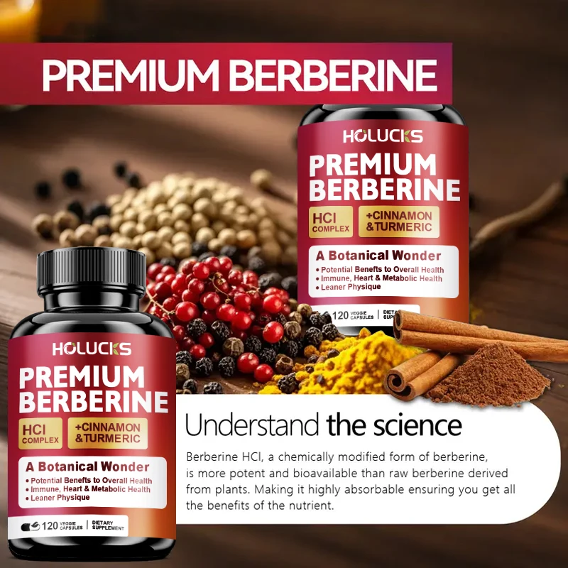 Holucks Premium Berberine HCl  - Berberine Hcl Capsule review and price