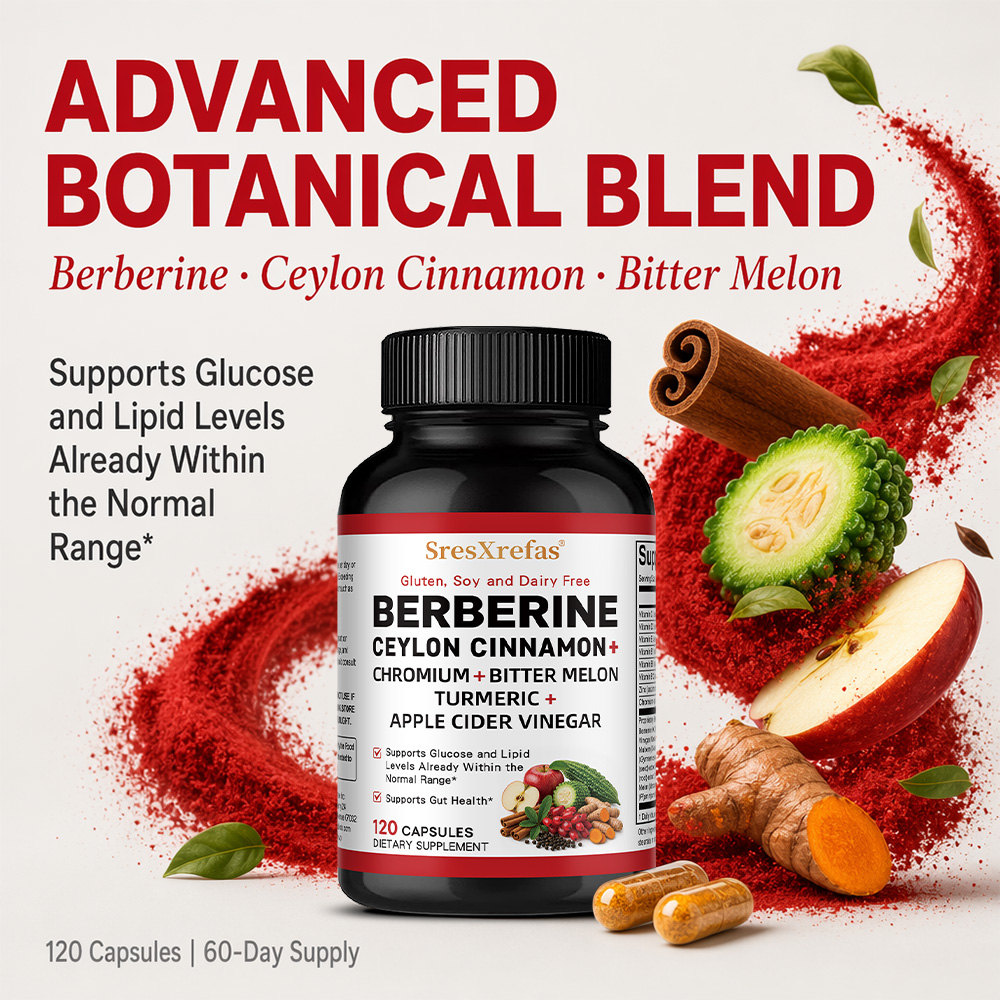 Berberine HCL Complex Capsules - Berberine Hcl Capsule review and price