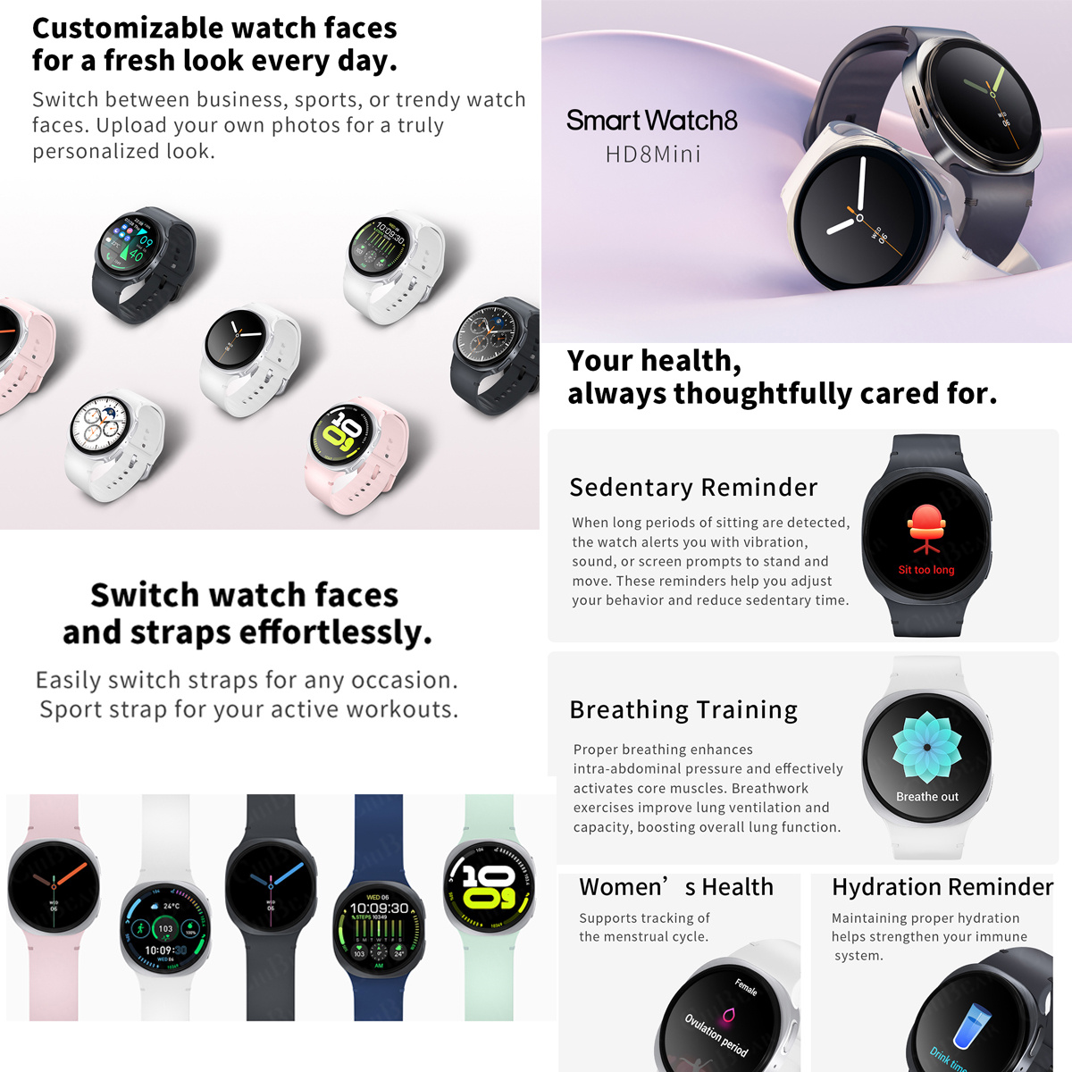2026 New Watches 8 Mini GPS Tr - Nutrition Gym review and price