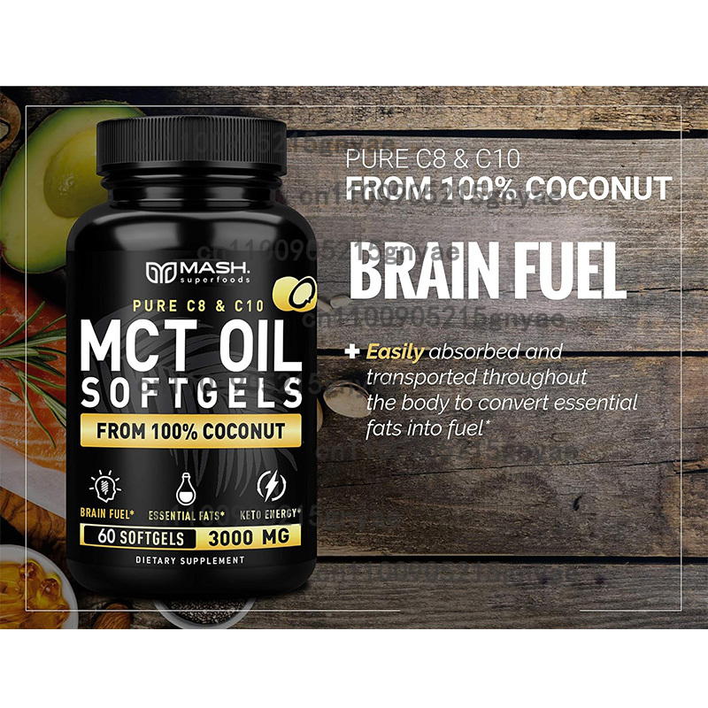 MCT Oil 3600 Mg C8 C10 Capsule - Mct Oil Coconut review and price