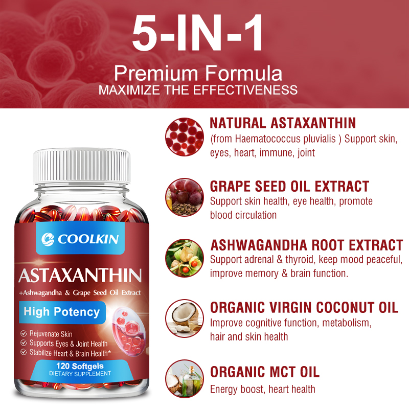 Astaxanthin Supplement with Gr - Mct Oil Coconut review and price