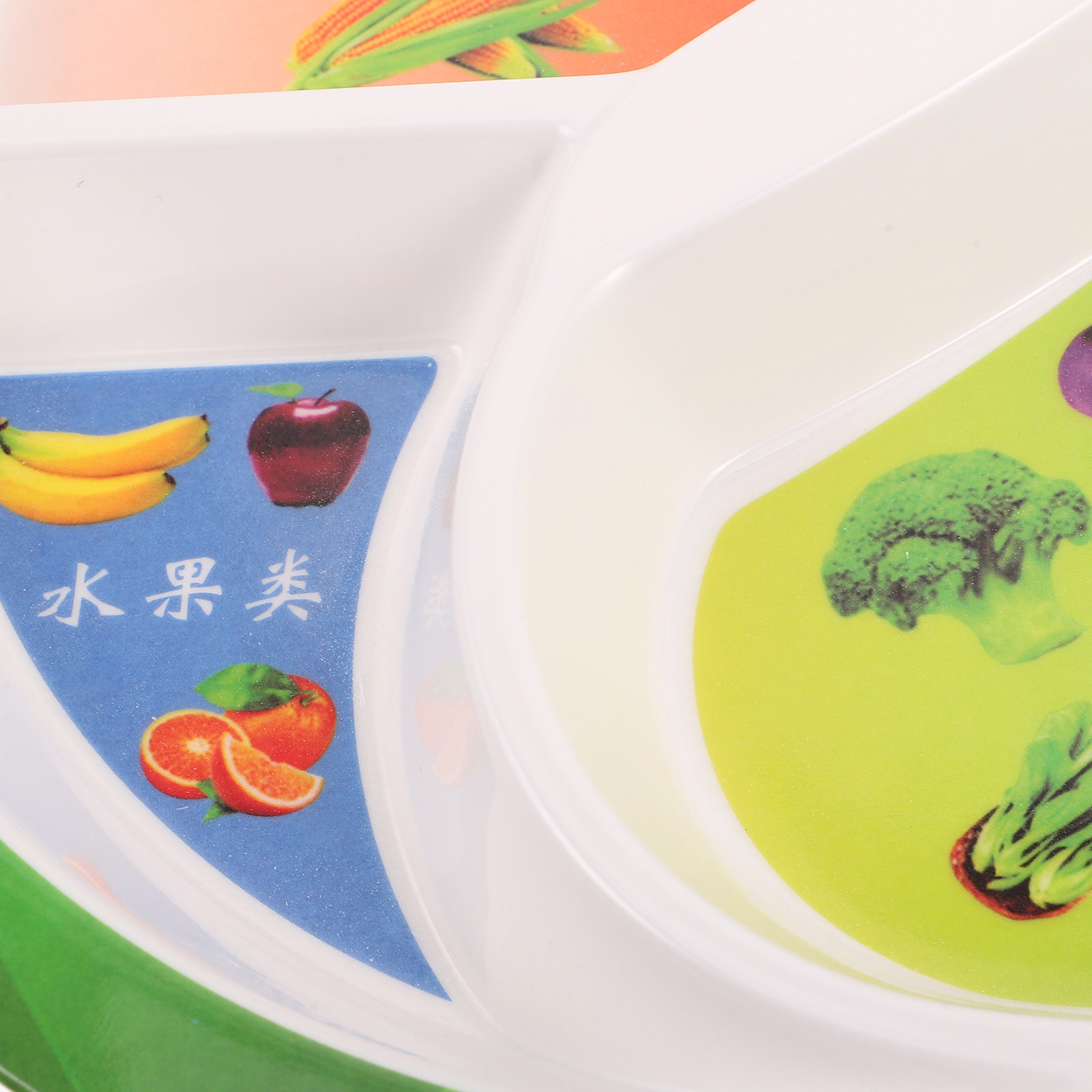 4 Section Adult Divided Plate  - Nutrition & Fitness Hub review and price