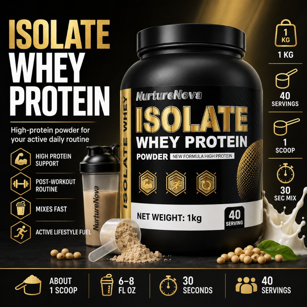 NurtureNova Isolate Whey Prote - Fitness Nutrition Whey Protein review and price