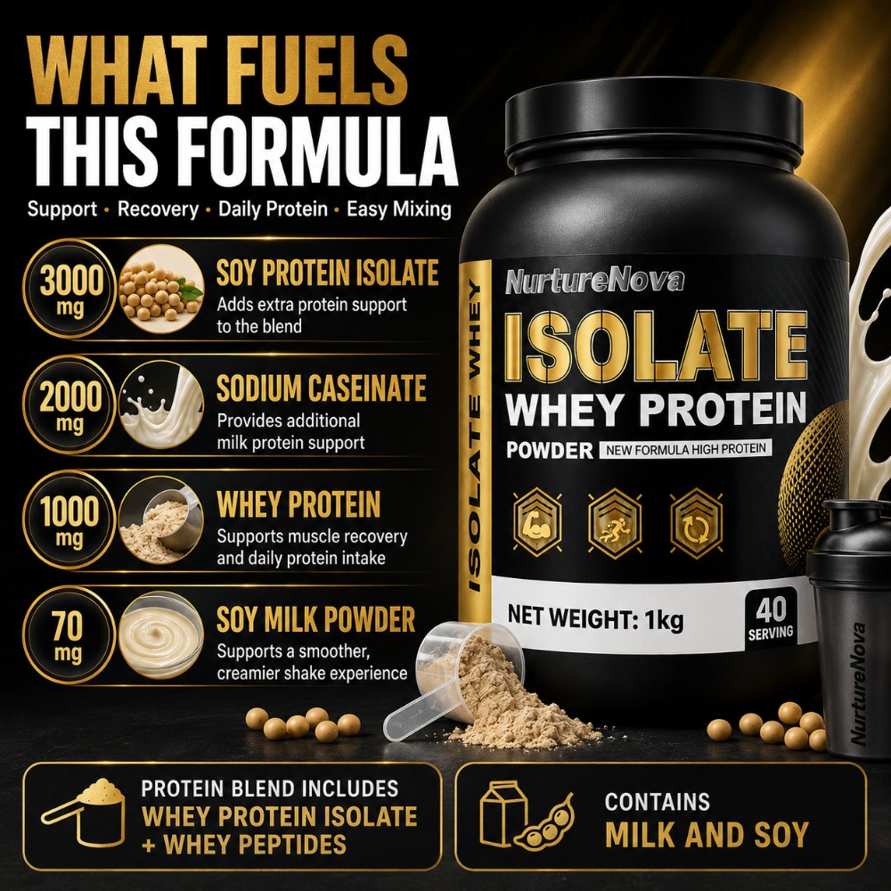 NurtureNova Isolate Whey Prote - Fitness Nutrition Whey Protein review and price