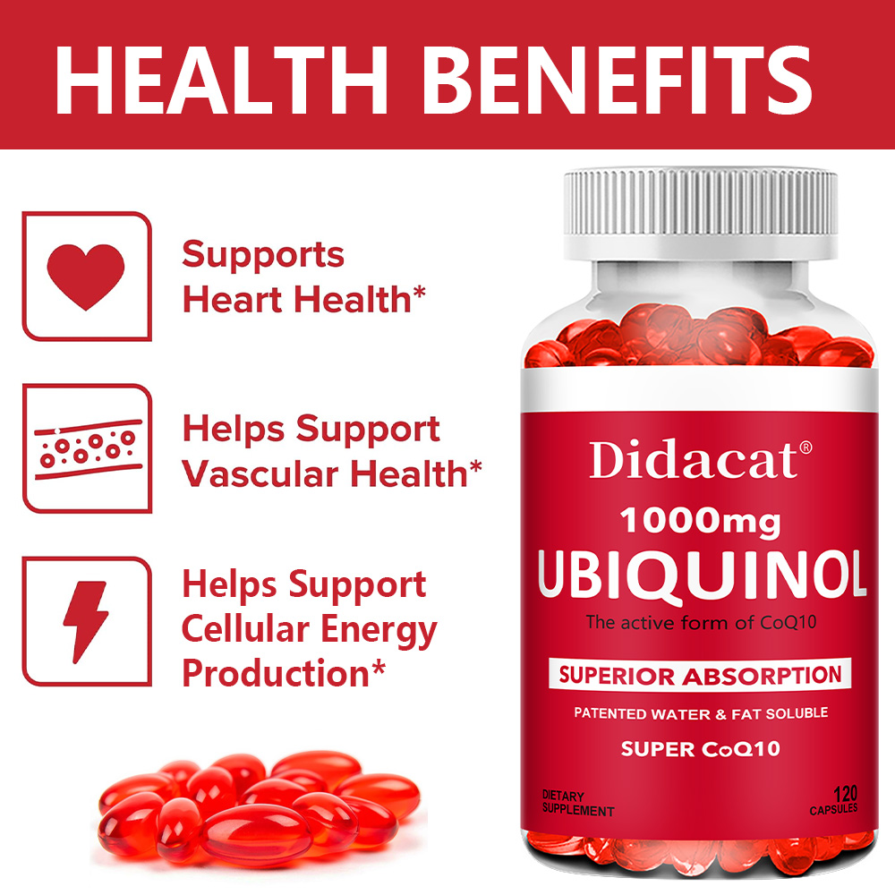 Ubiquinol CoQ10 Vegetable Soft - Coq10 Ubiquinol Softgel review and price