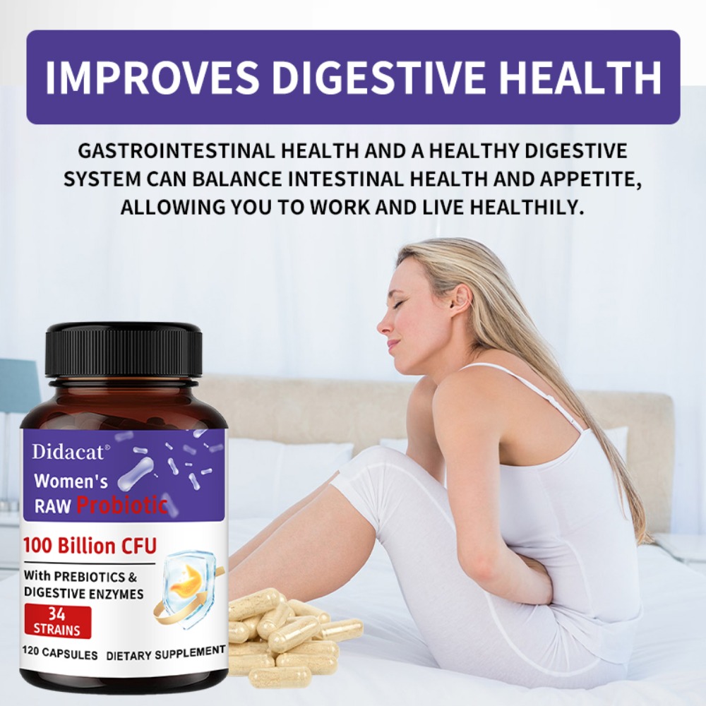 Women's Raw Probiotics 100 Bil - Probiotics Women Health review and price