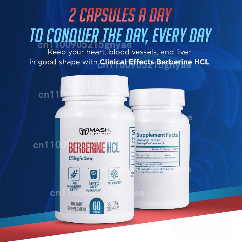 Premium Berberine HCL 1500mg - - Berberine Hcl Capsule review and price