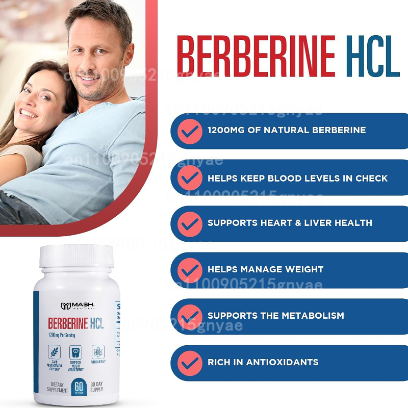 Premium Berberine HCL 1500mg - - Berberine Hcl Capsule review and price