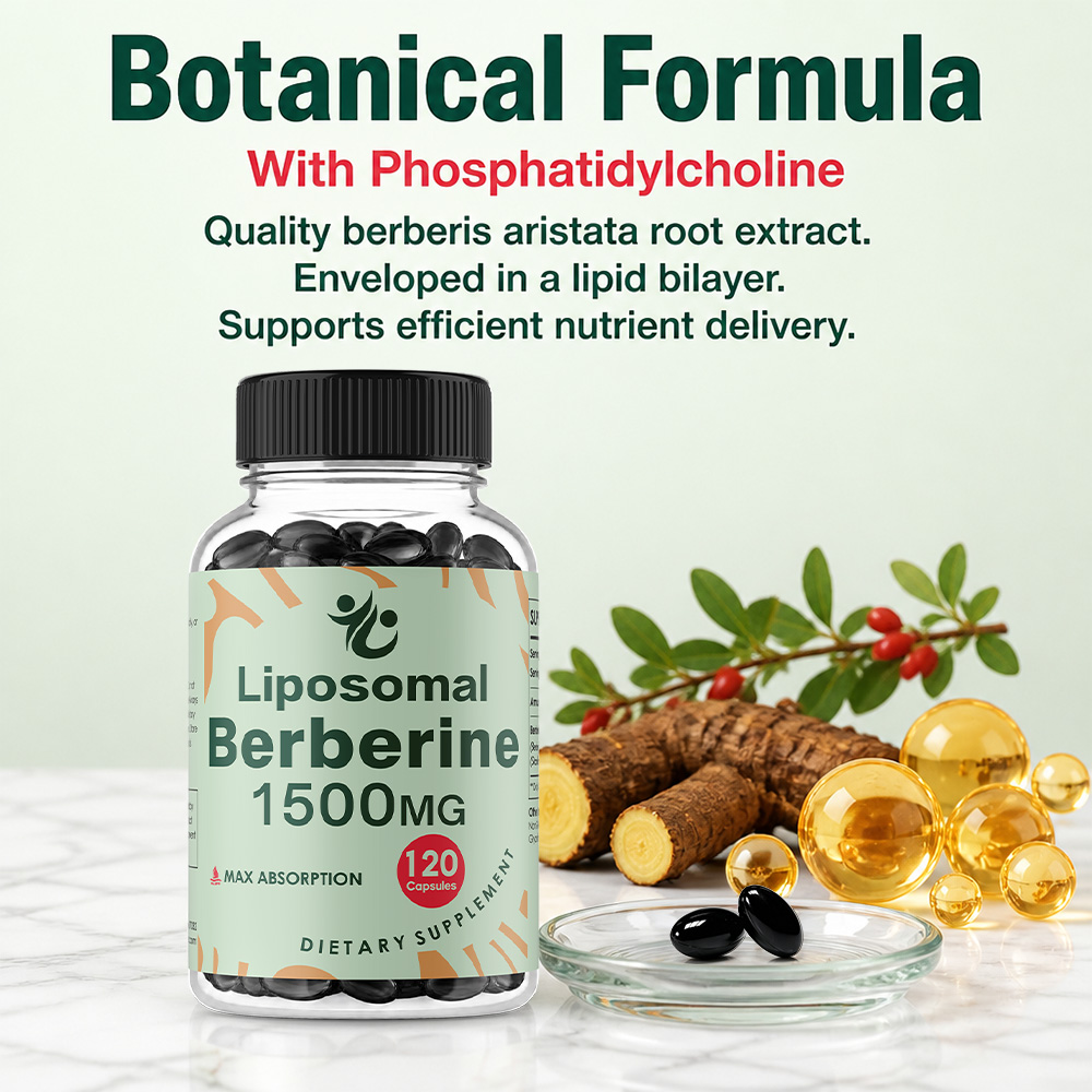 Liposomal Berberine HCL - 1500 - Berberine Hcl Capsule review and price