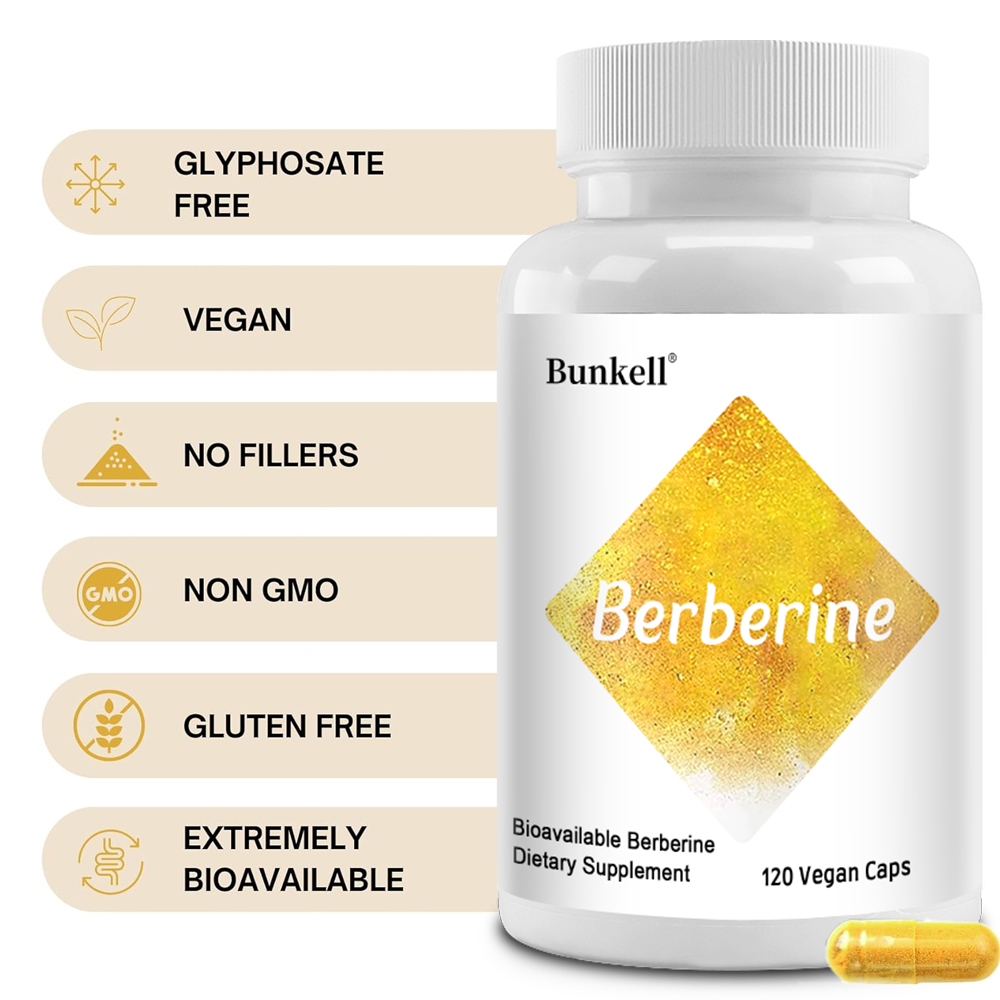 Berberine HCl 350mg with Brocc - Berberine Hcl Capsule review and price