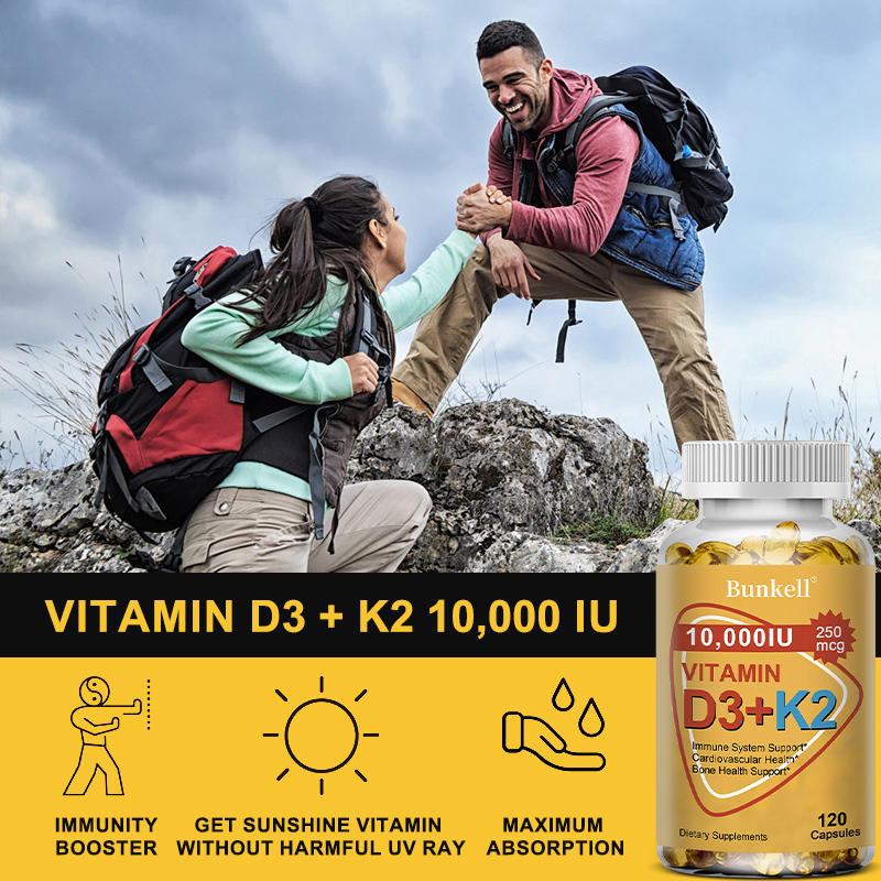 Bunkell Vitamin D3 + K2 with C - Mct Oil Coconut review and price