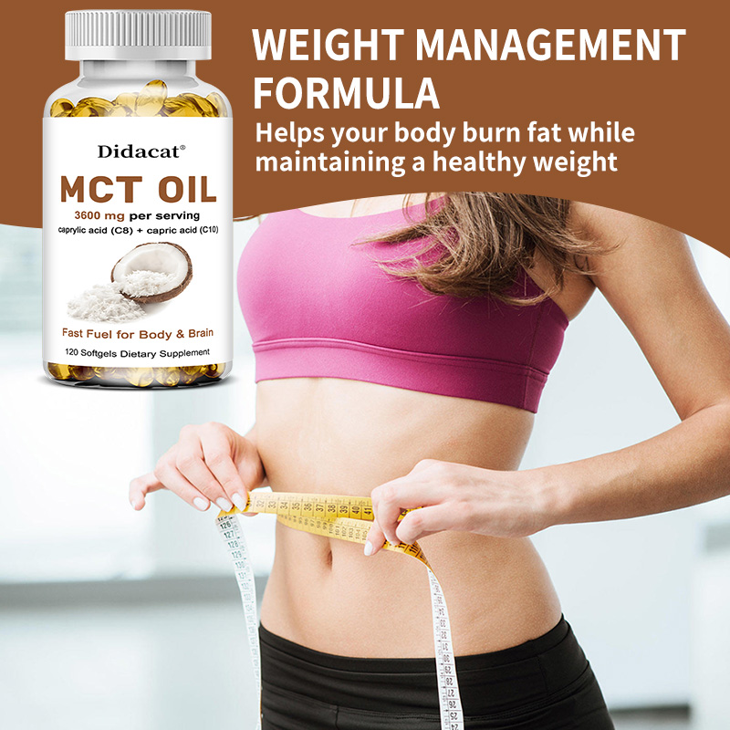 MCT Oil 3600 mg C8 C10 Capsule - Mct Oil Coconut review and price