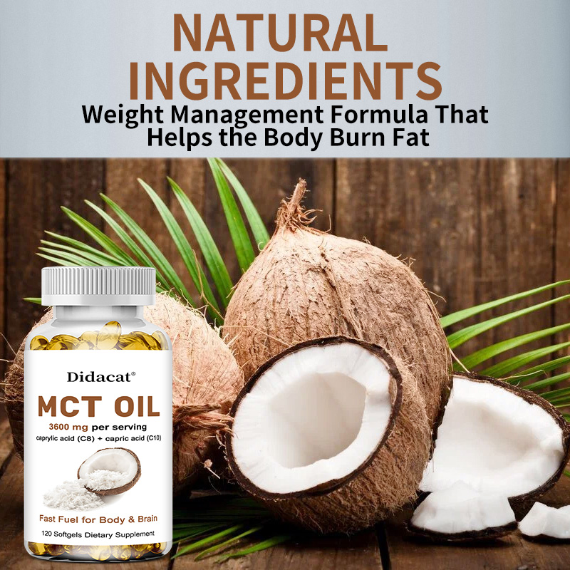 MCT Oil 3600 mg C8 C10 Capsule - Mct Oil Coconut review and price