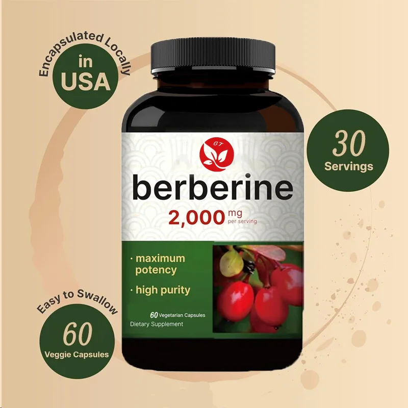 Berberine Supplement  60 Veget - Berberine Hcl Capsule review and price