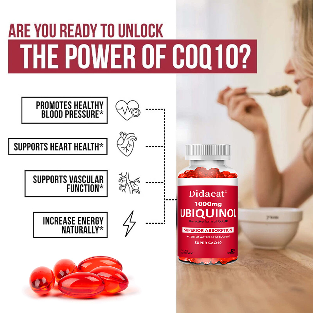 Ubiquinol CoQ10 1000mg Softgel - Coq10 Ubiquinol Softgel review and price