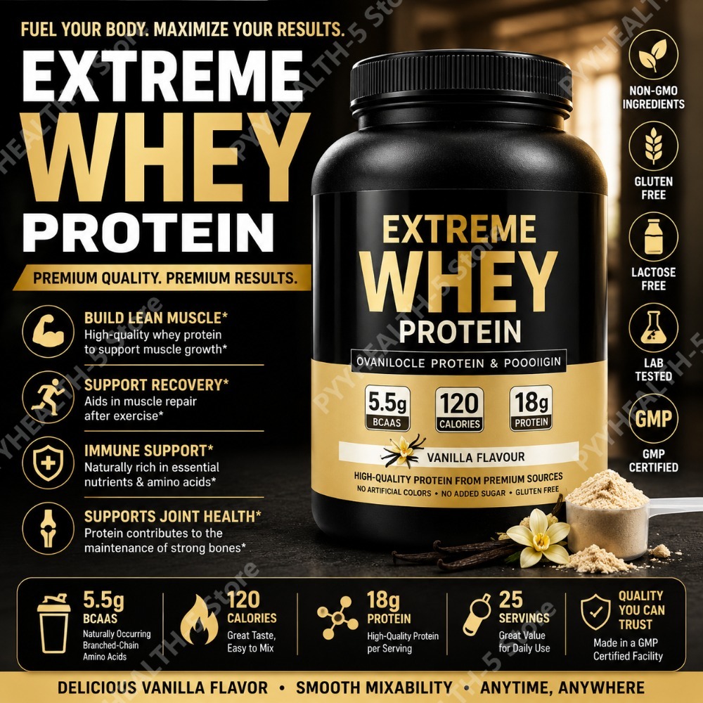 Vanilla Whey Protein Powder 2. - Fitness Nutrition Whey Protein review and price