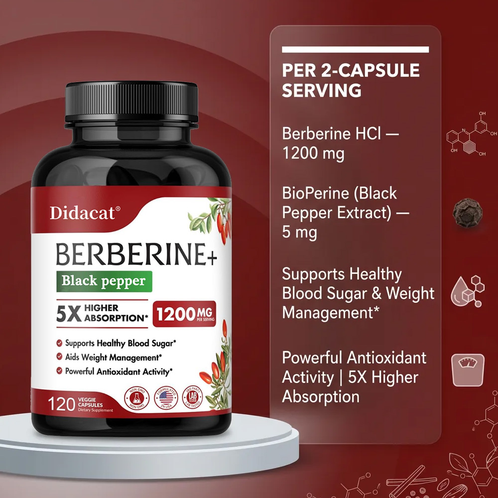 Berberine Supplement 1200mg -  - Berberine Hcl Capsule review and price