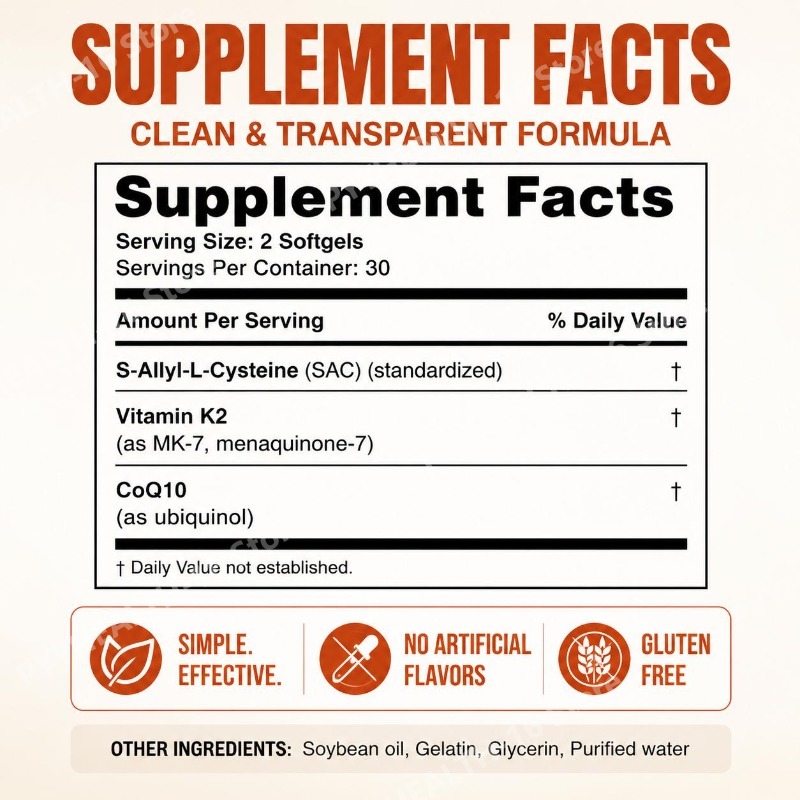 Googeer Aged Odorless Garlic S - Coq10 Ubiquinol Softgel review and price