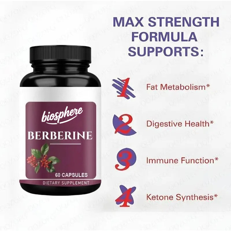 Berberine Supplement-60 vegeta - Berberine Hcl Capsule review and price