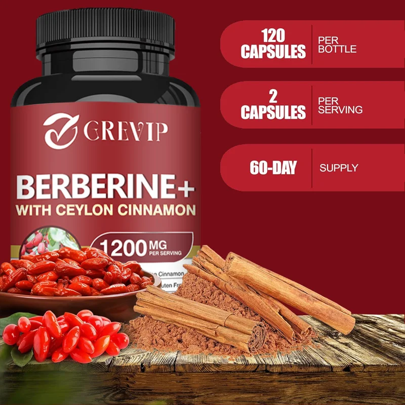 Premium Berberine HCL 1200 Mg  - Berberine Hcl Capsule review and price