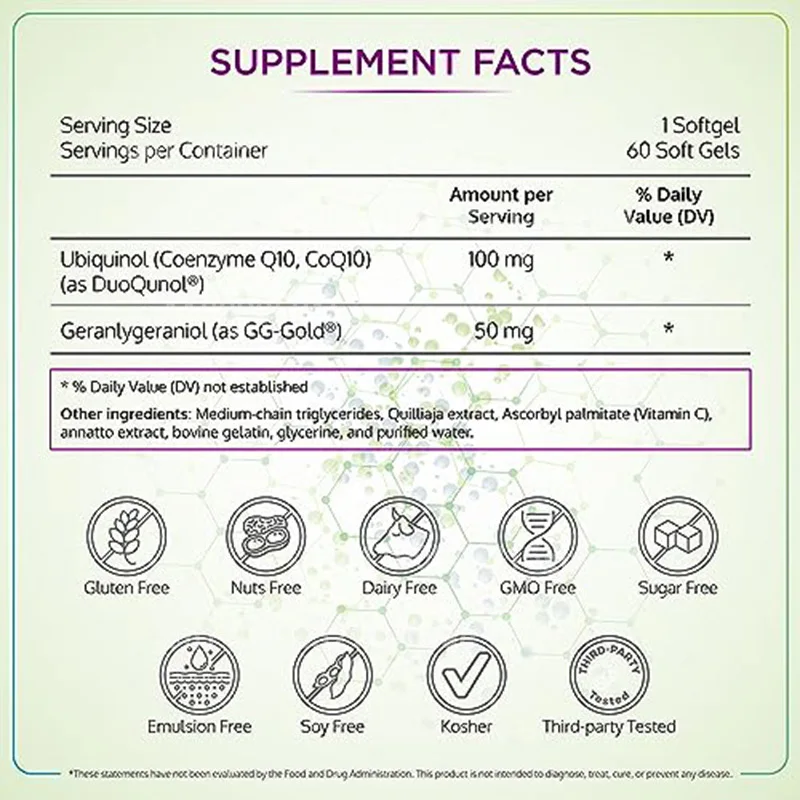 BioQuinol Ubiquinol 150mg – Co - Coq10 Ubiquinol Softgel review and price
